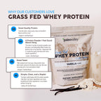 Paleovalley 100% Grassfed Whey Protein Powder with Colostrum
