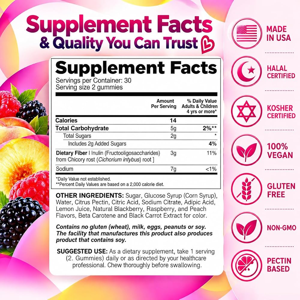 LIVS Fiber Gummy Vitamin