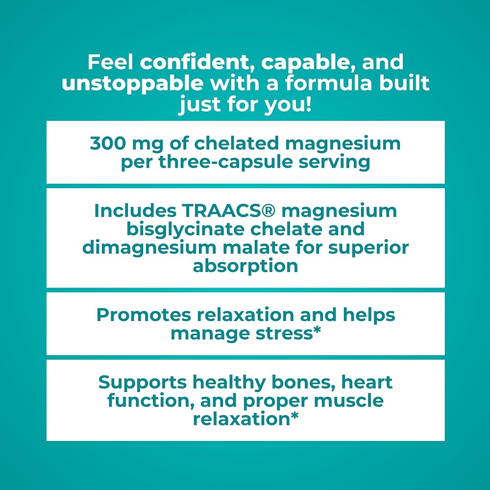 Reignite Wellness Magnesium Body Calm - 120 Capsules - image 5