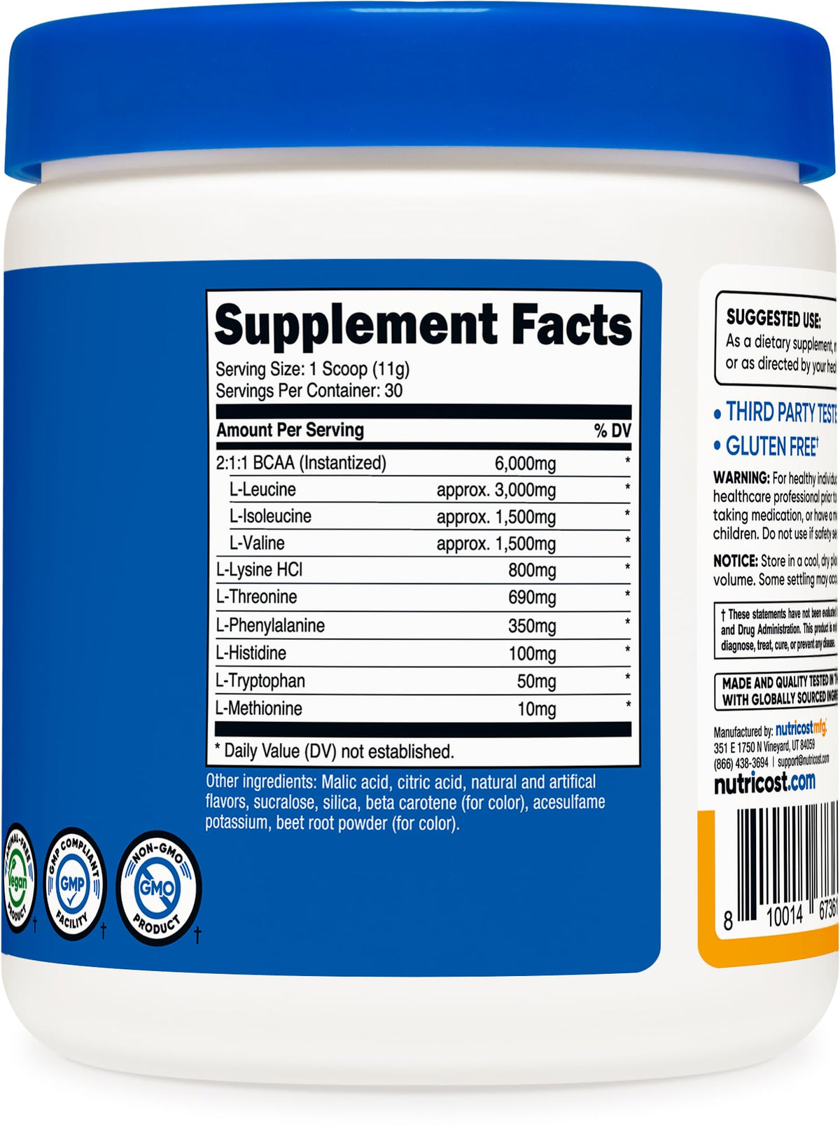 Nutricost NUTRITIONAL_SUPPLEMENT