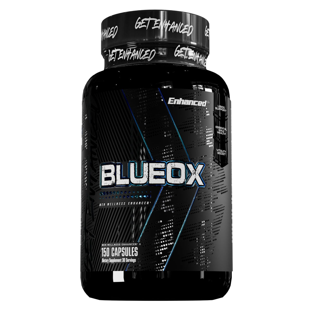 Enhanced Blue Ox Testosterone Booster - 150 Capsules