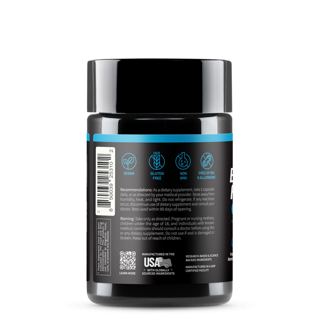 Snap Supplements Brain Booster Nootropics - 60 Vegan Capsules - image 9