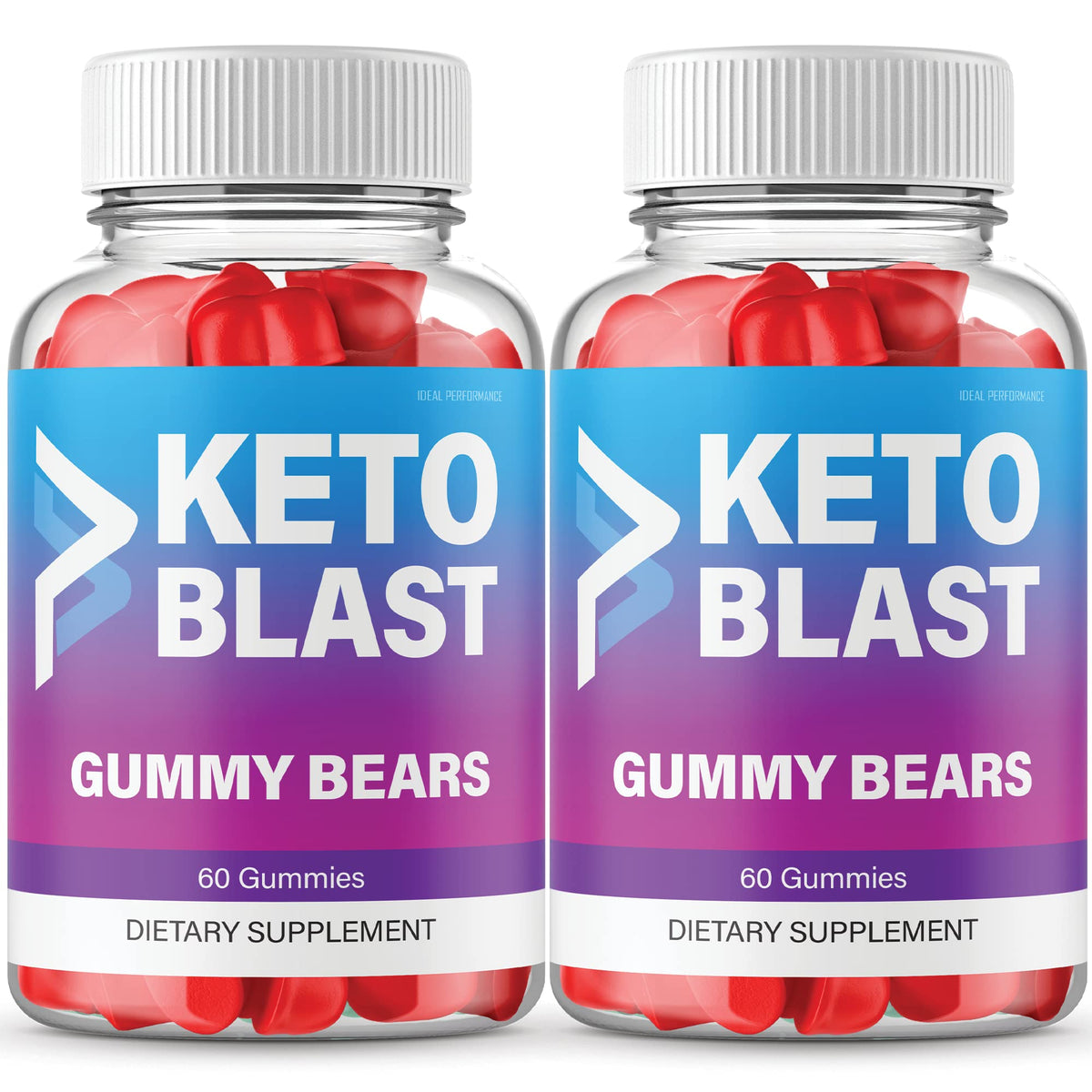 Ideal Performance Blast Keto ACV Gummies - 120 Count