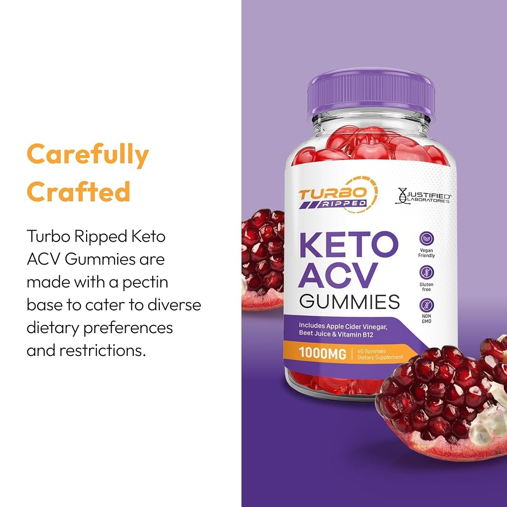 Justified Laboratories Turbo Ripped Keto Gummies 1000MG