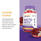 Justified Laboratories Turbo Ripped Keto Gummies 1000MG
