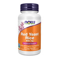 NOW Red Yeast Rice 600 mg Organic - 60 Vegetarian Capsules