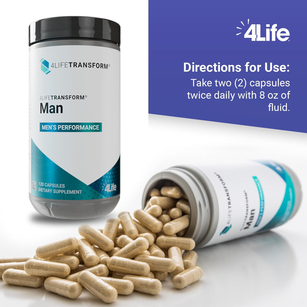 4Life Transform Man Vitality L-Citrulline Supplement - 120 Capsules - image 5
