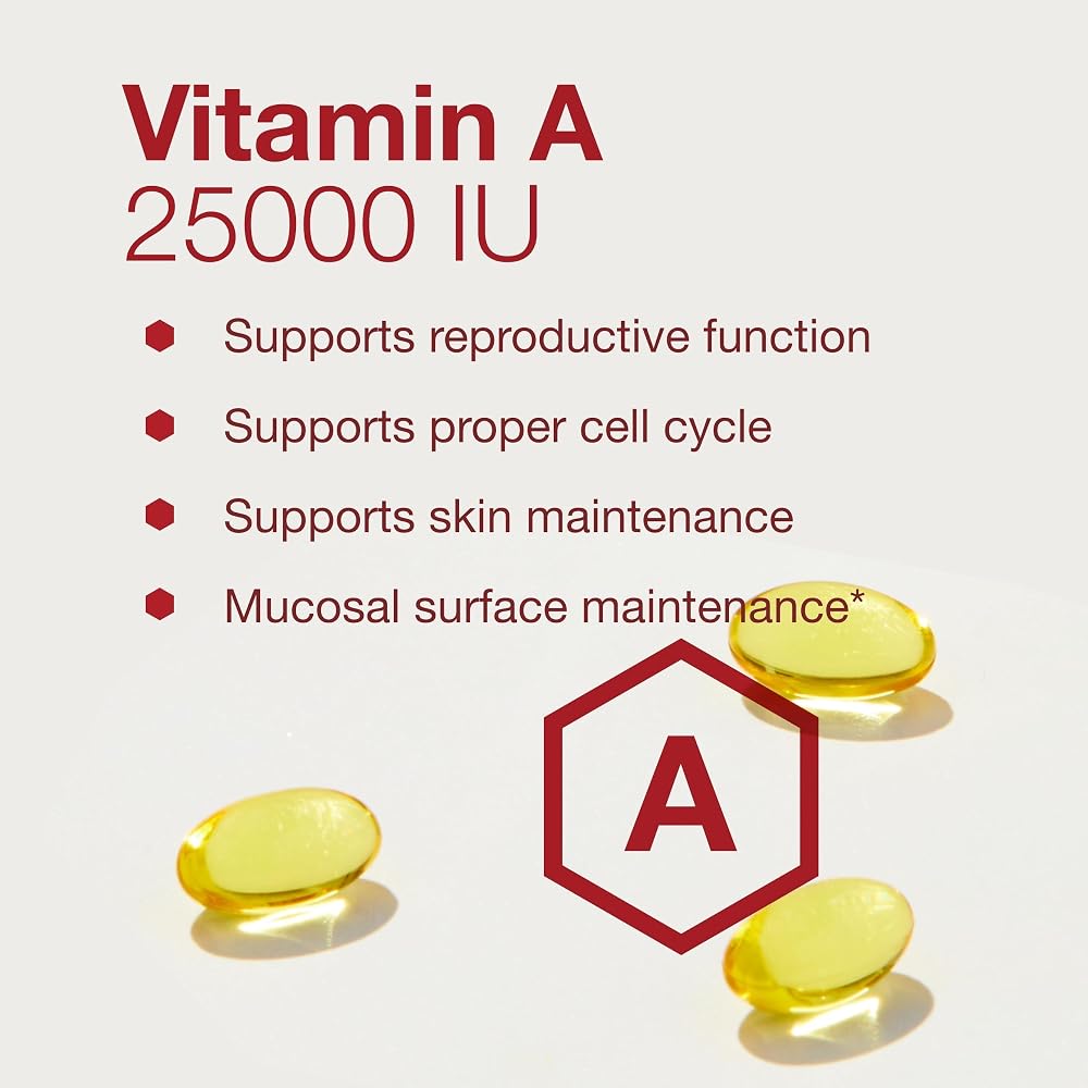 PROTOCOL FOR LIFE BALANCE Vitamin A 25,000 IU Eye Health - 100 Softgels - image 4
