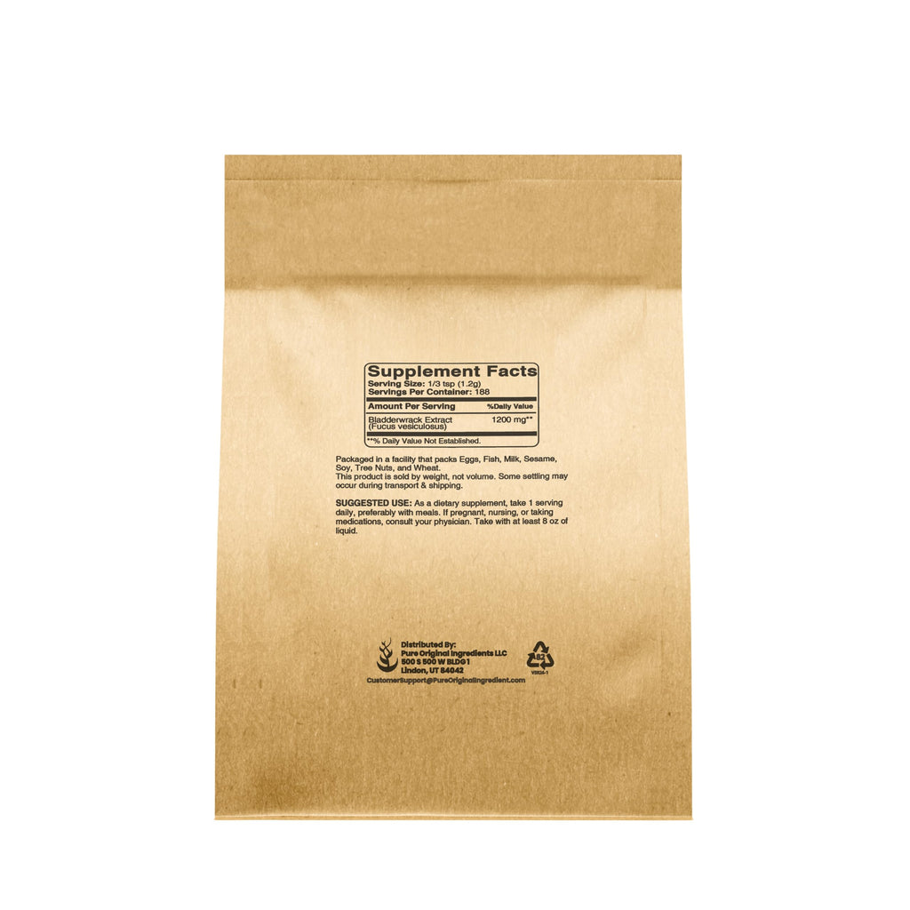 Pure Original Ingredients Bladderwrack Powder Fucus Vesiculosus