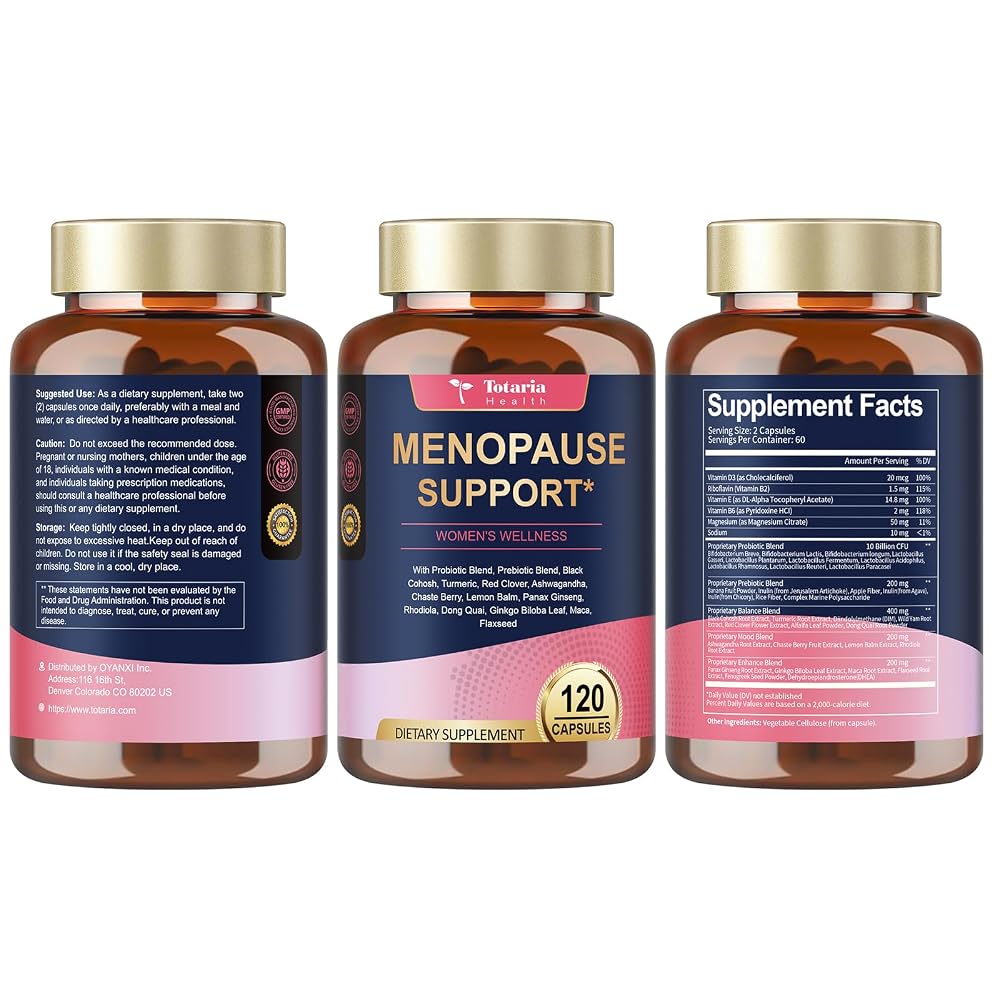 Totaria 40-in-1 Menopause Supplements for Women