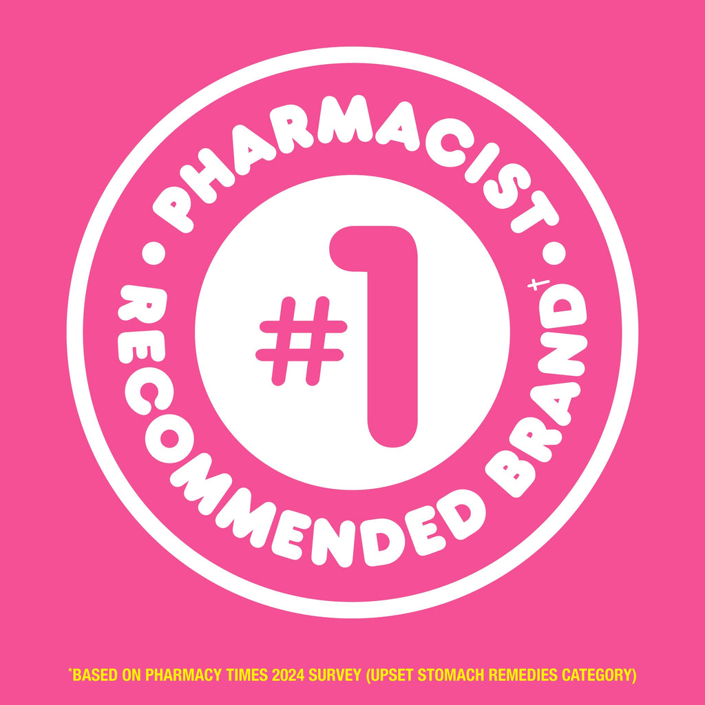 Pepto Bismol Chewable Tablets Upset Stomach Relief - 90 Tablets - image 9