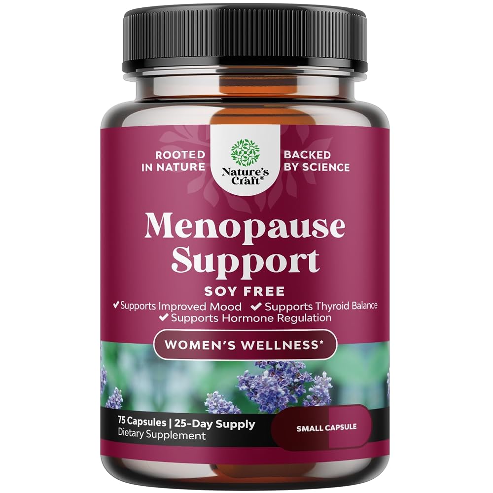 Natures Craft Herbal Menopause Supplement - 75 Capsules