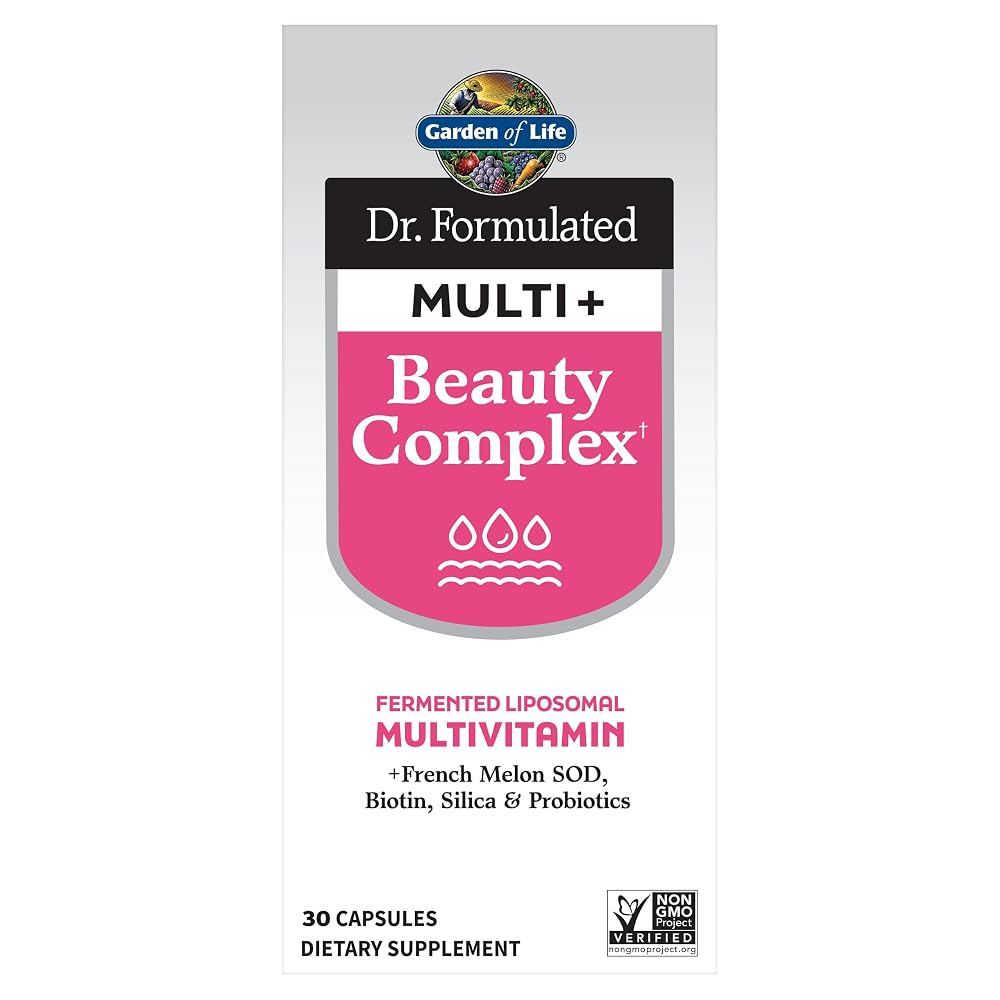 Garden of Life Dr. Formulated Multi+ Beauty Complex - 30 Vegetarian Capsules - image 2