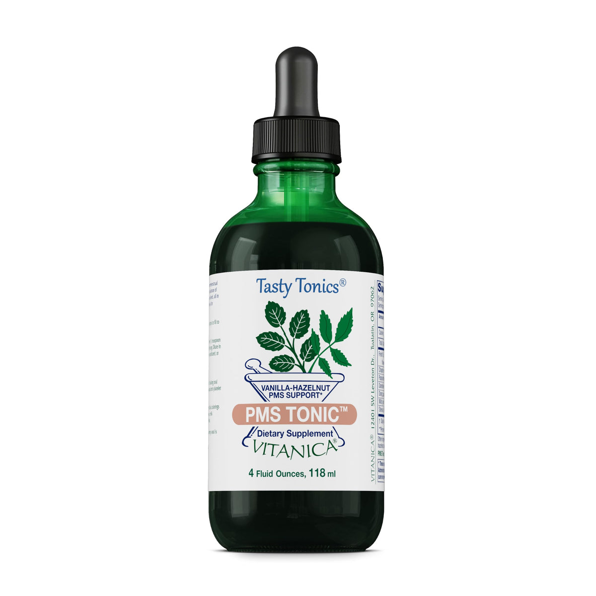 Vitanica PMS Tonic, Premenstrual Support, Vegan