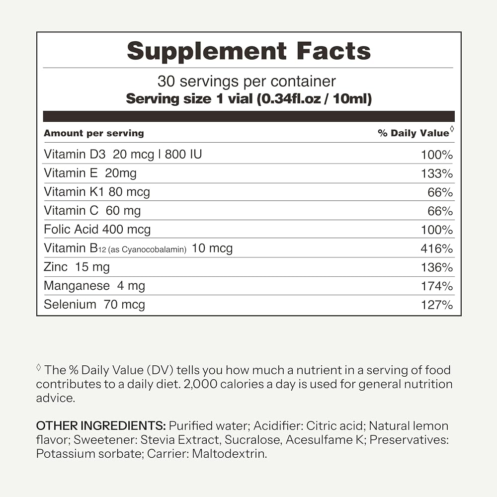 Vitabaum Joint & Bones Support D3 & K1 - 30 Vials - image 4