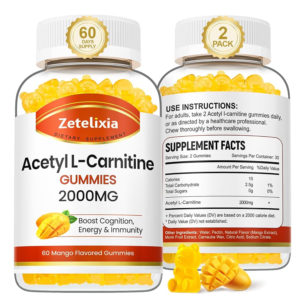 Zetelixia Acetyl L-Carnitine Gummies