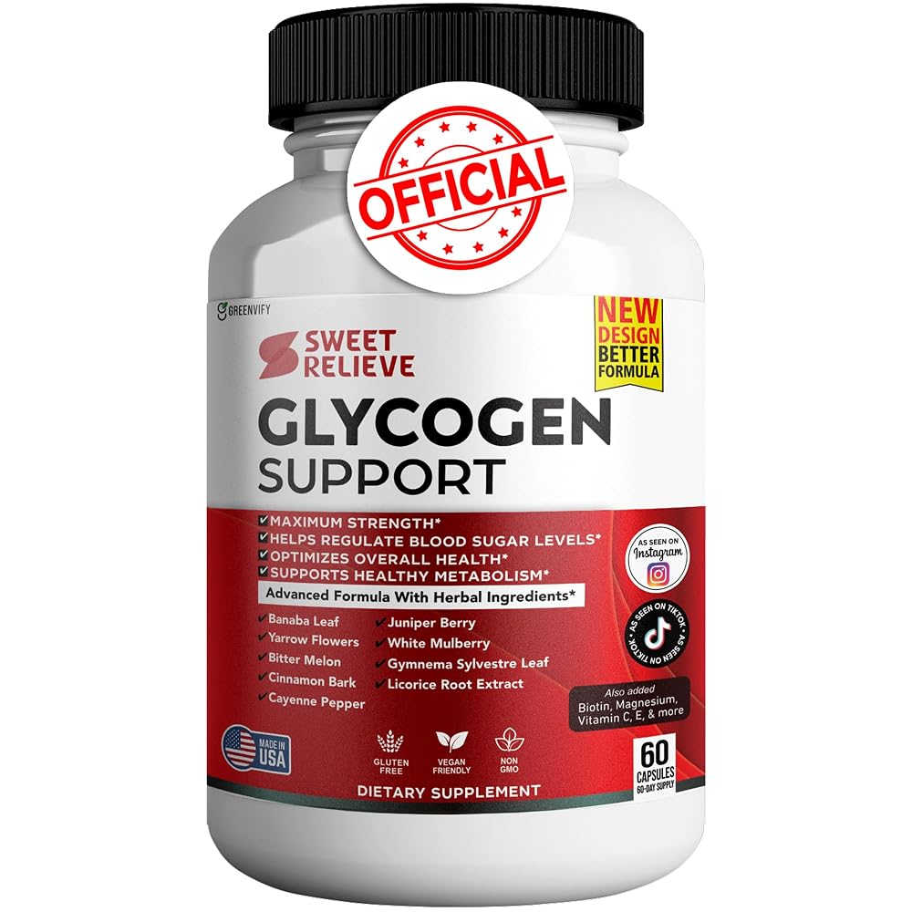 GREENVIFY Sweet Relieve Glycogen Support Joints Blood Vessel Cleaner