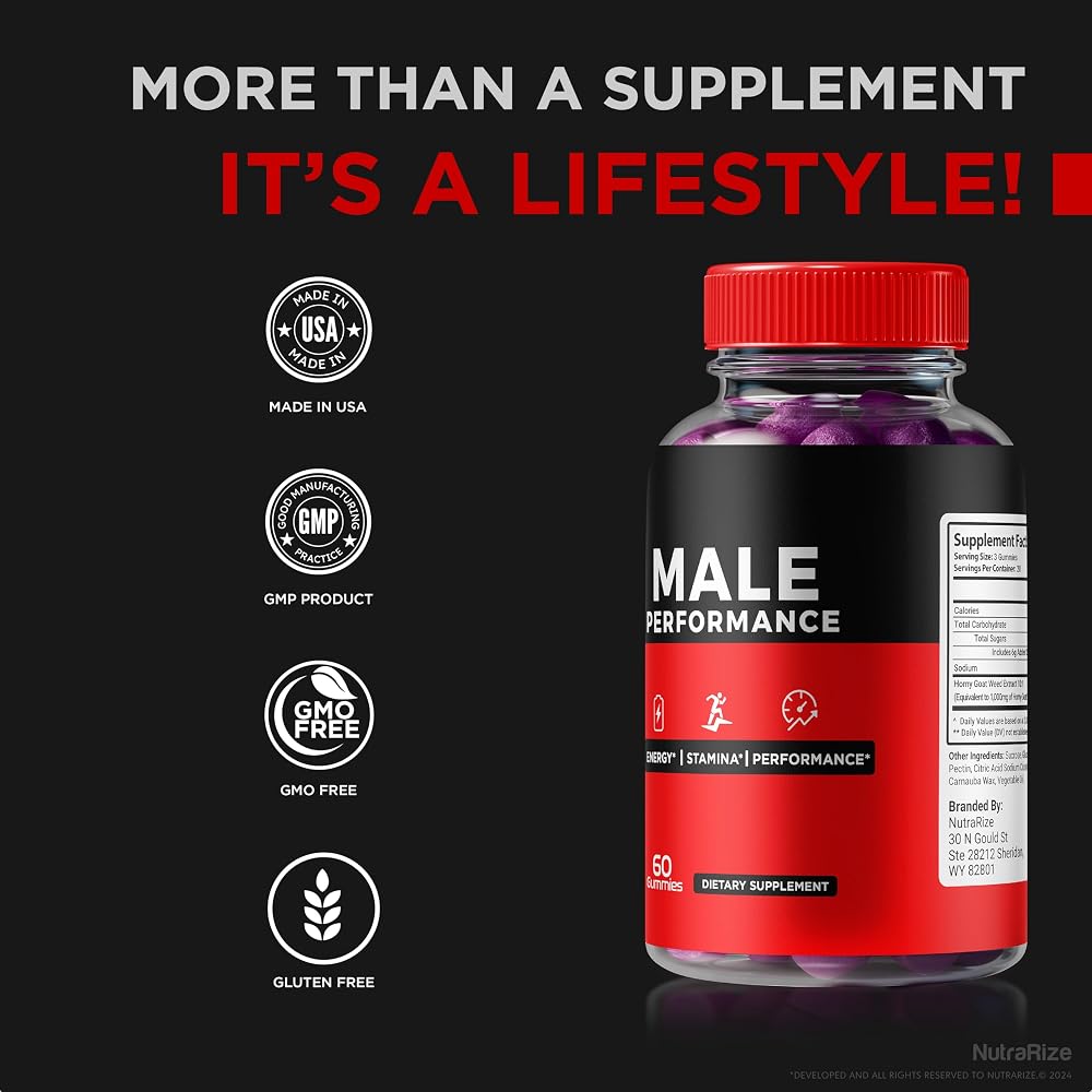 NutraRize Primal Testo Boost RX Gummies for Men - 60 Gummies - image 7