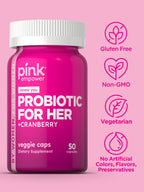 PINK Probiotics for Women - 50 Capsules - image 4