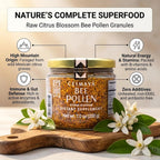 CEIMAYÁ Raw Bee Pollen Granules Natural Energy & Immunity - 7 oz - image 2