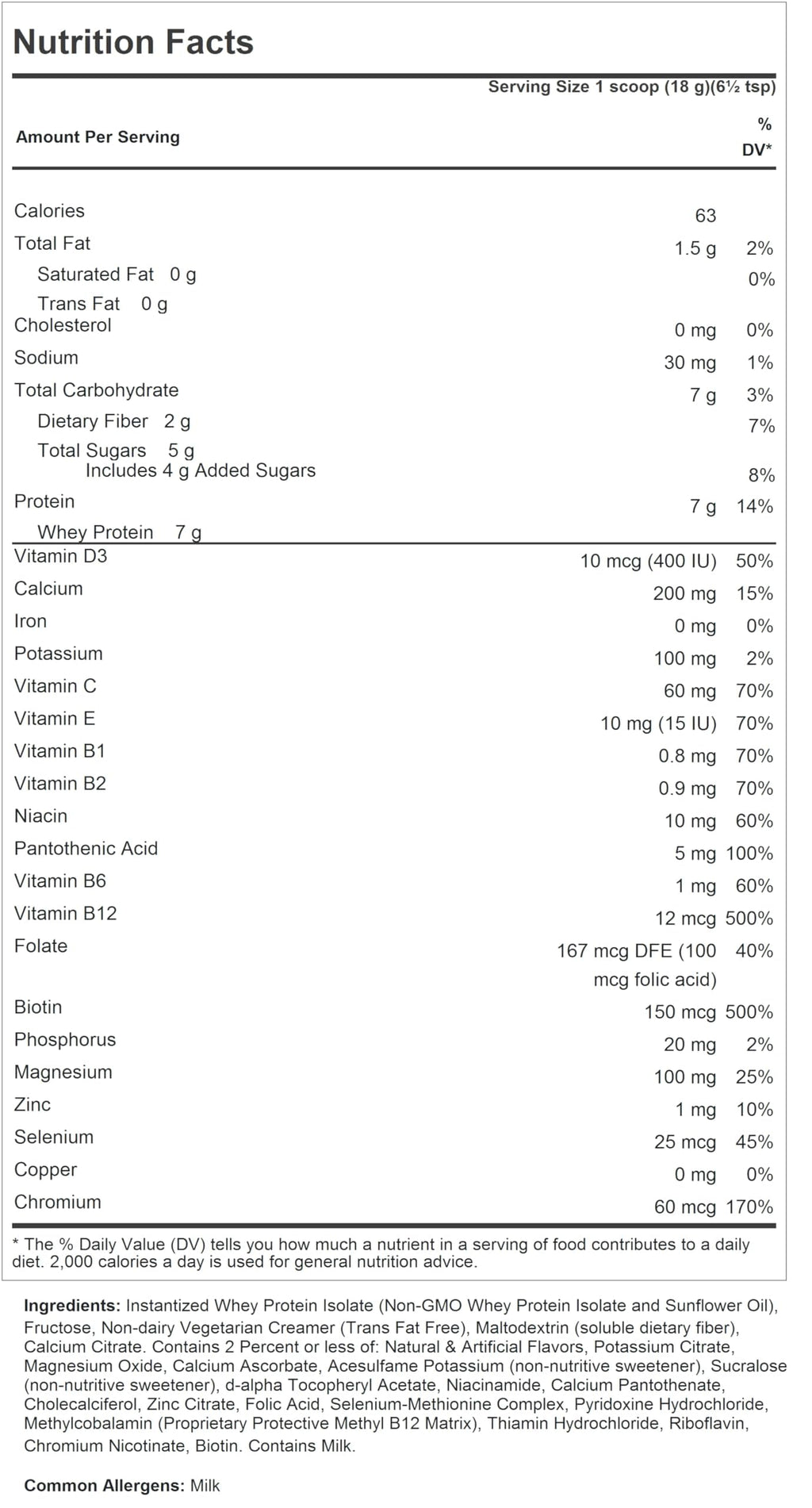 ANDREW LESSMAN Secure Whey Complete Meal Replacement - Chocolate SOB