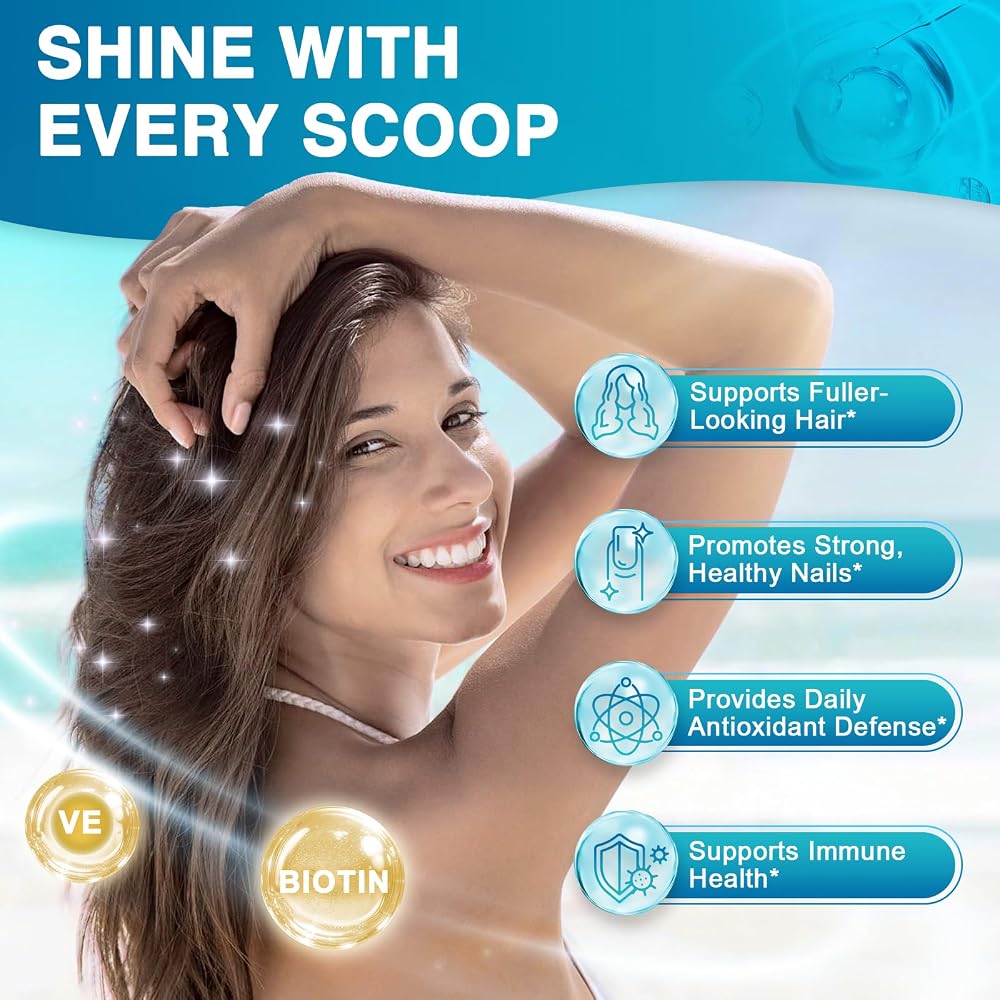 DRFOSTER Marine Collagen Peptides Powder Type I & III - 50 Servings - image 5
