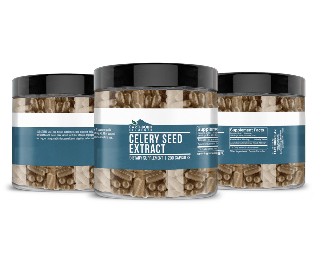 Earthborn Elements Celery Seed Extract - 200 Capsules - image 4