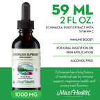 Maxi Health Echinacea Supplement Liquid with Vitamin C - 2 fl oz - image 3