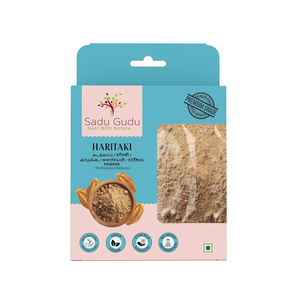 Sadu Gudu Haritaki Powder Digestive Support - 100g - image 4