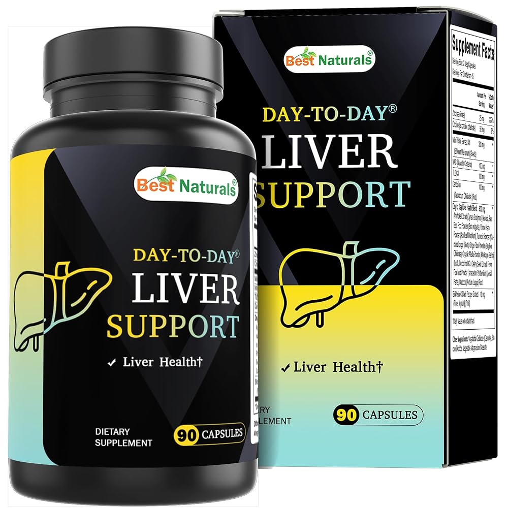 Best Naturals Day to Day Liver Support - 90 Vegetarian Capsules