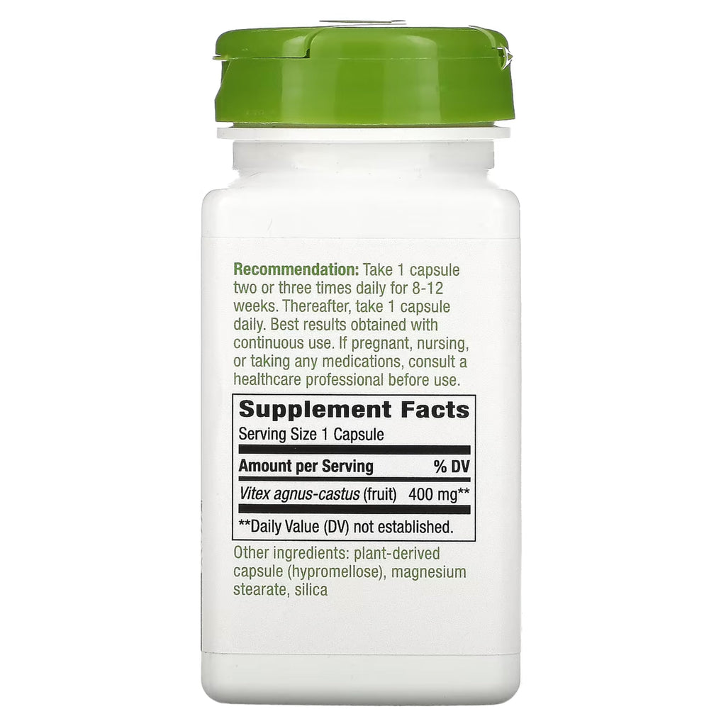 Nature's Way Vitex Chaste Tree Capsules - 100 Count - image 4