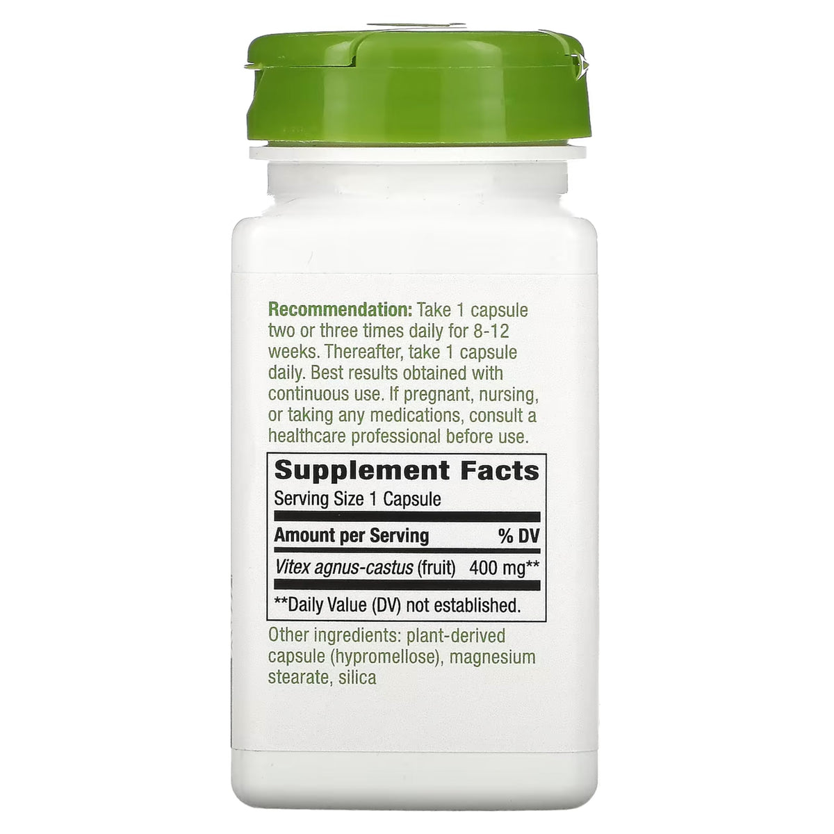 Nature's Way Vitex Chaste Tree Capsules - 100 Count - image 4