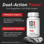 10X Health System TMG Supplement 1000mg - 60 Capsules - image 3