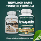 Natures Elements Ashwagandha Root 12:1 Extract 1000mg - 180 Vegetarian Capsules - image 2