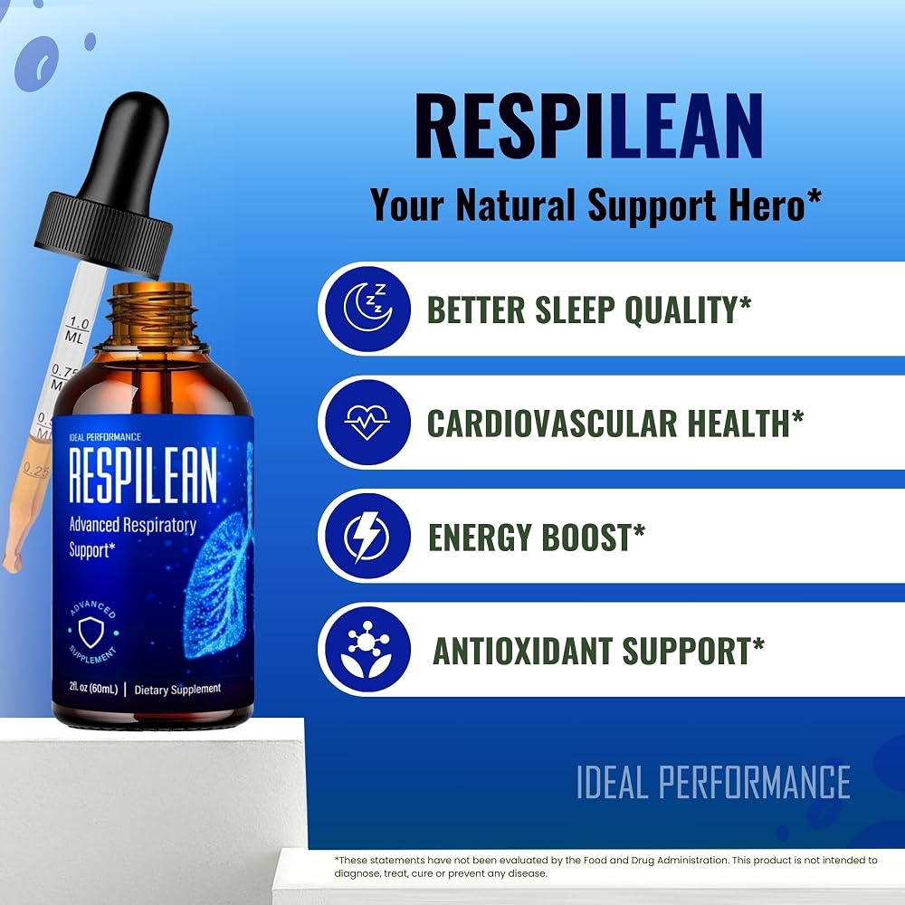 IDEAL PERFORMANCE Respilean Drops Blood Formula Support - 2 Pack - image 4