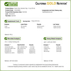 California Gold Nutrition Folinic Acid Liquid - 1 fl oz - image 3