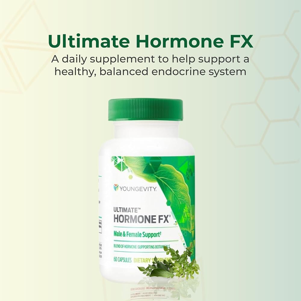 Youngevity Ultimate Hormone FX Hormone Support Supplement - 60 Capsules - image 2