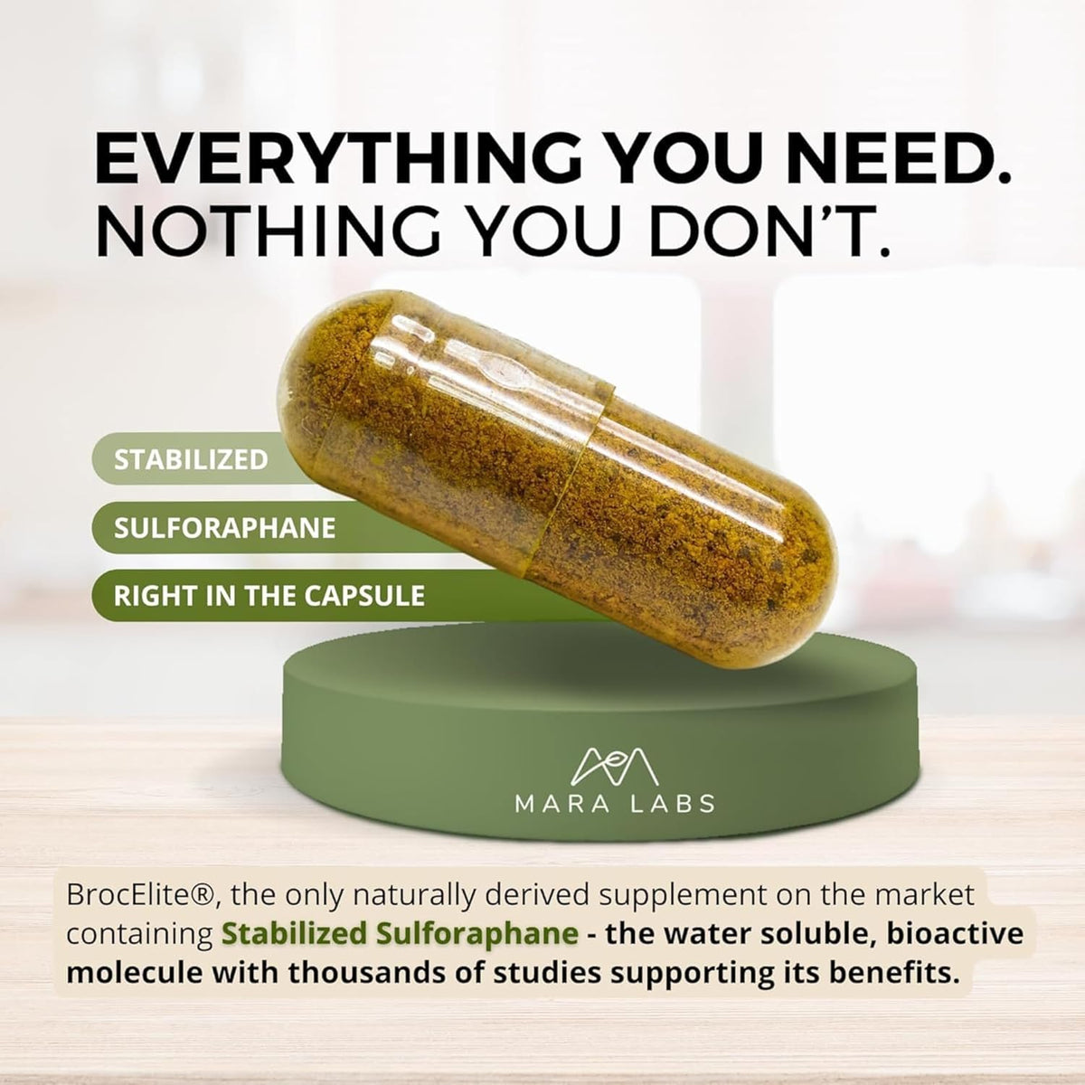 BrocElite Plus™ Broccoli Sulforaphane Extract Supplement for Immune