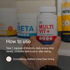 Blonyx Multivit+ Athlete's Multivitamin - 90 Vegetarian Capsules - image 4