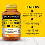 MASON NATURAL Peppermint Oil 50 mg Enteric Coated Softgels - 270 Count - image 2