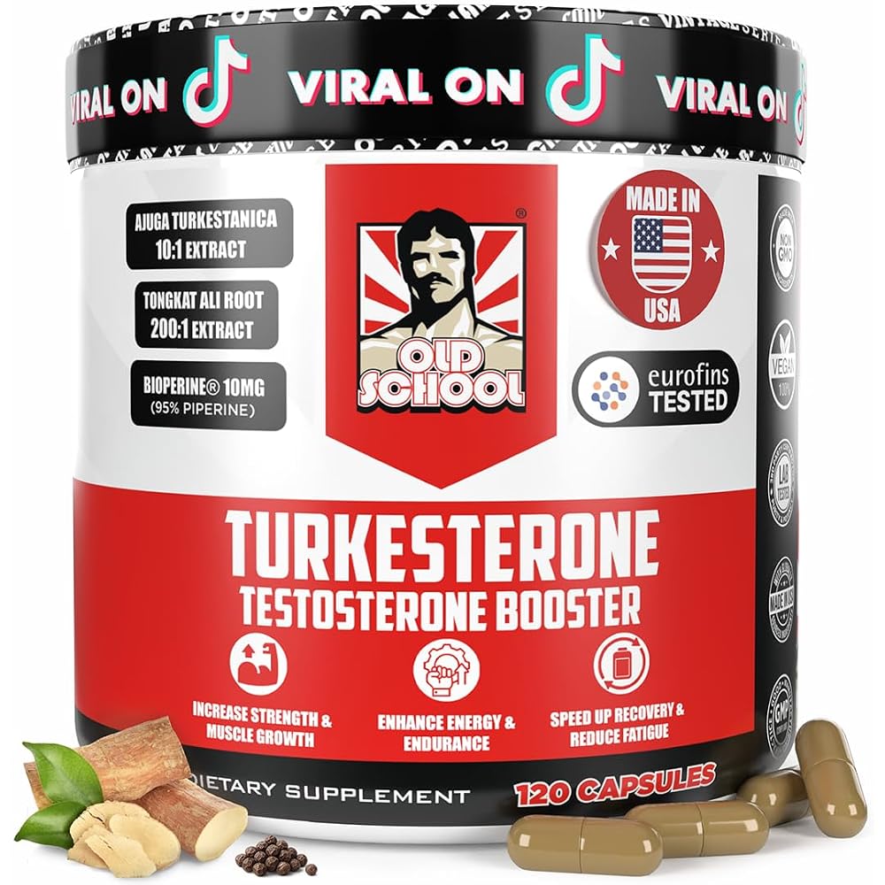 Old School Labs Testosterone Supplement for Men