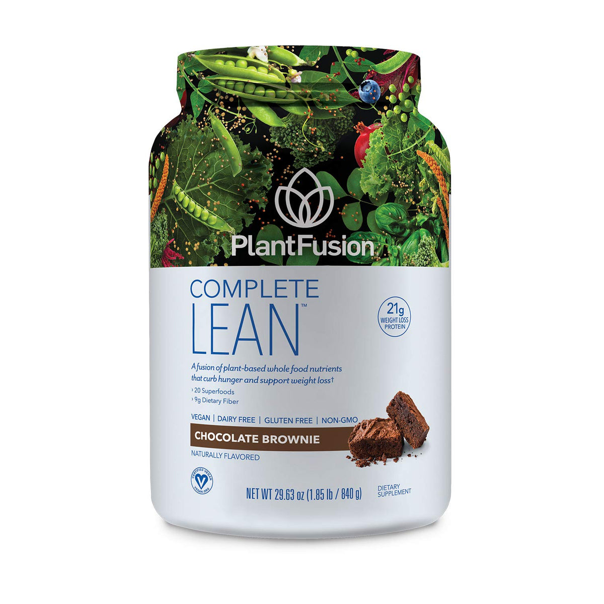 PlantFusion Complete Lean Plant Based Protein Powder