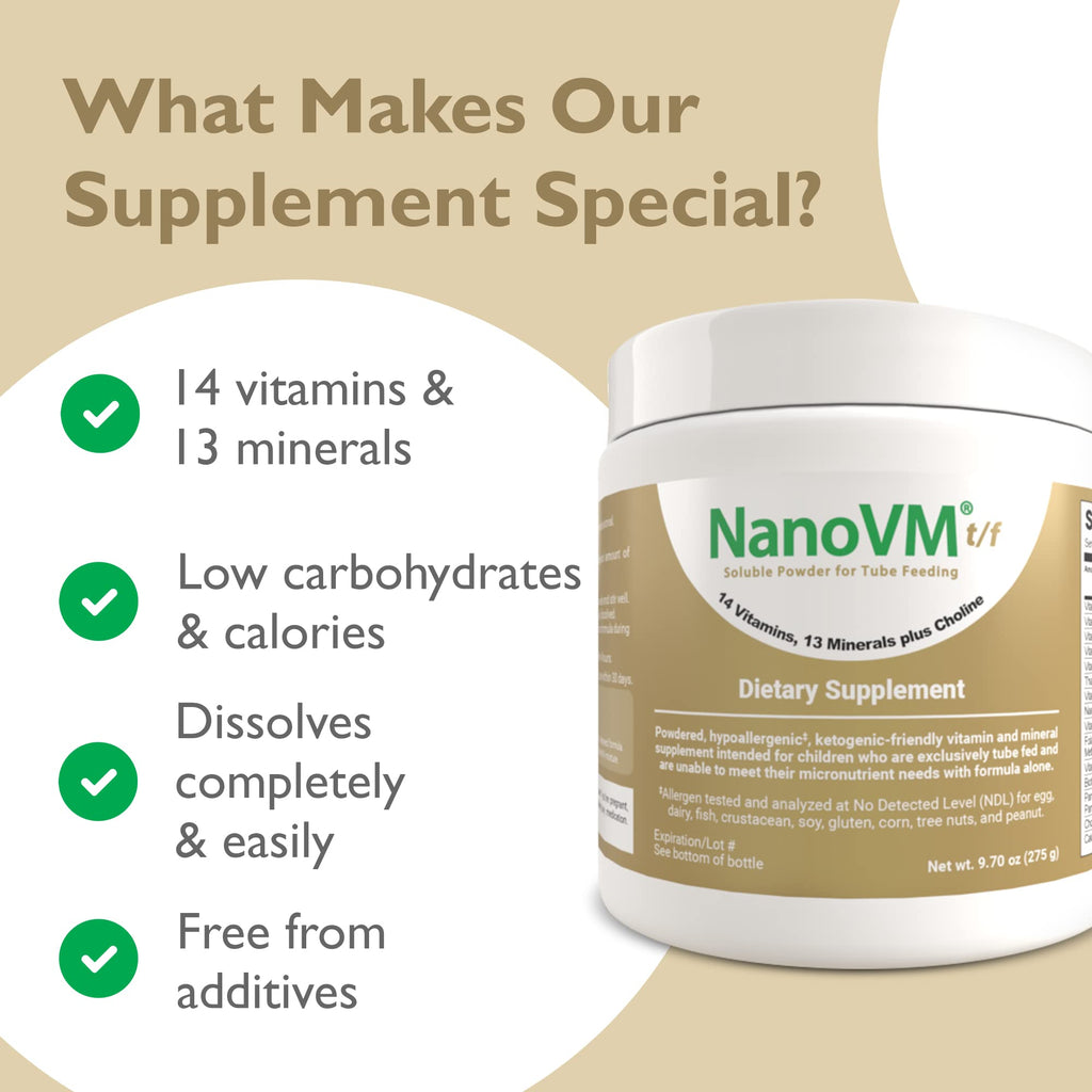 NanoVM t/f Tube Feeding Multivitamin Powder - 275g - image 6