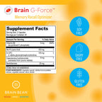 Brain Bean Brain G-Force Cognitive Support - 90 Capsules - image 3