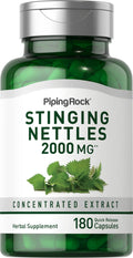Piping Rock Stinging Nettles Supplement - 180 Capsules
