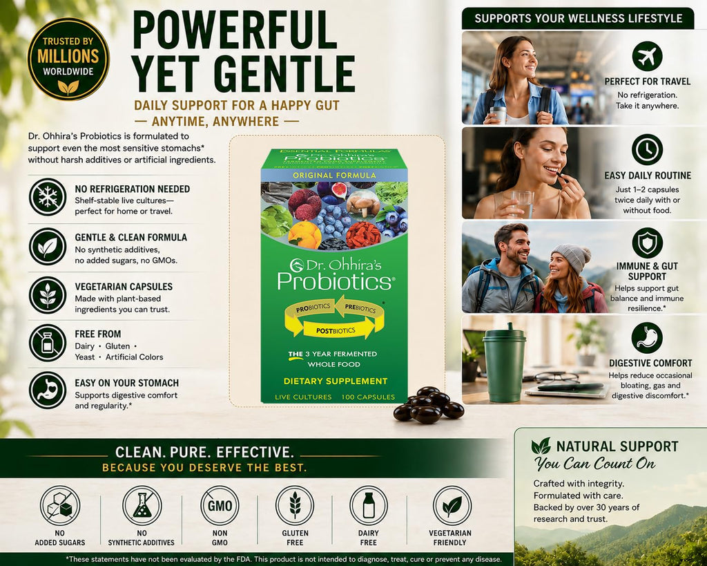 Dr. Ohhira's Probiotics Original Formula - 110 Vegetarian Capsules - image 5