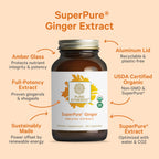 PURE SYNERGY SuperPure Ginger Extract - 60 Capsules - image 3