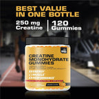 Mood Mingle Creatine Monohydrate Gummies for Men Women - 120 Count - image 2