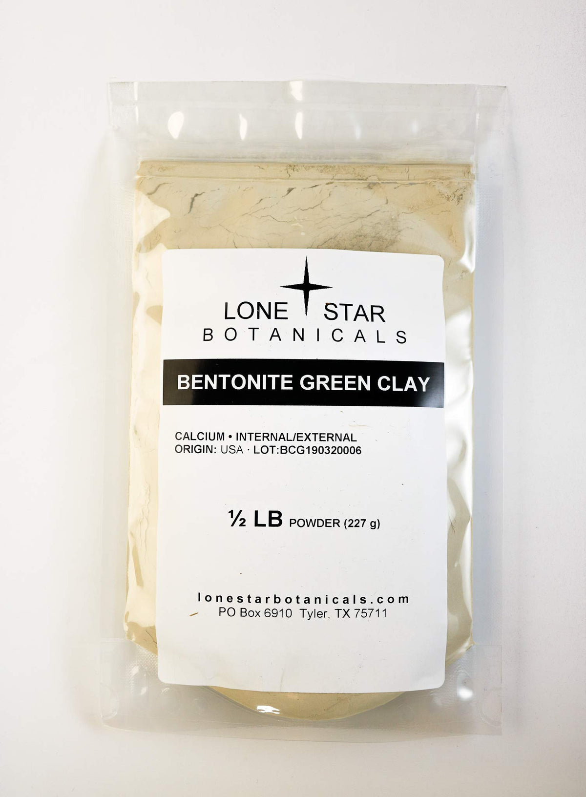 Lone Star Botanicals Bentonite Green Clay - 8 Ounce - image 2