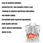LiverDetox+ Liver Support Supplement with Milk Thistle - 120 Vegetarian Capsules - image 5
